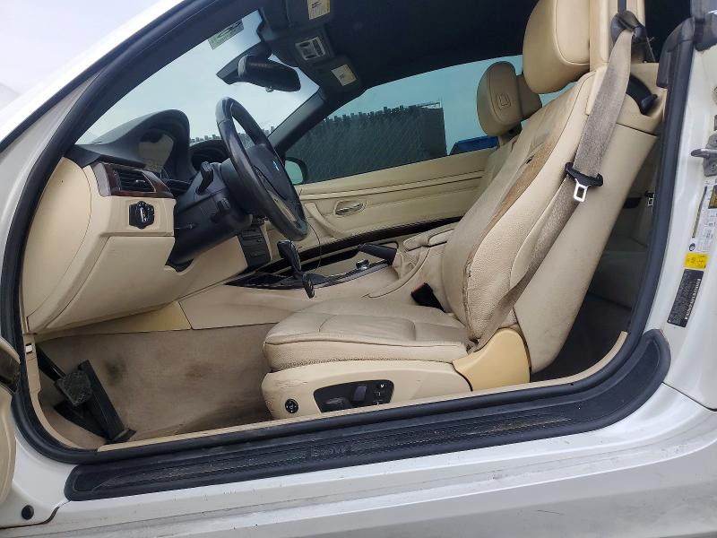 2011 BMW 3er VIN WBADW7C57BE728174 COPART salvage auction — MINOR DENT/SCRATCHES, Fl - Certificate Of Title, sold $550 on 2026-08-04 (photo 7)