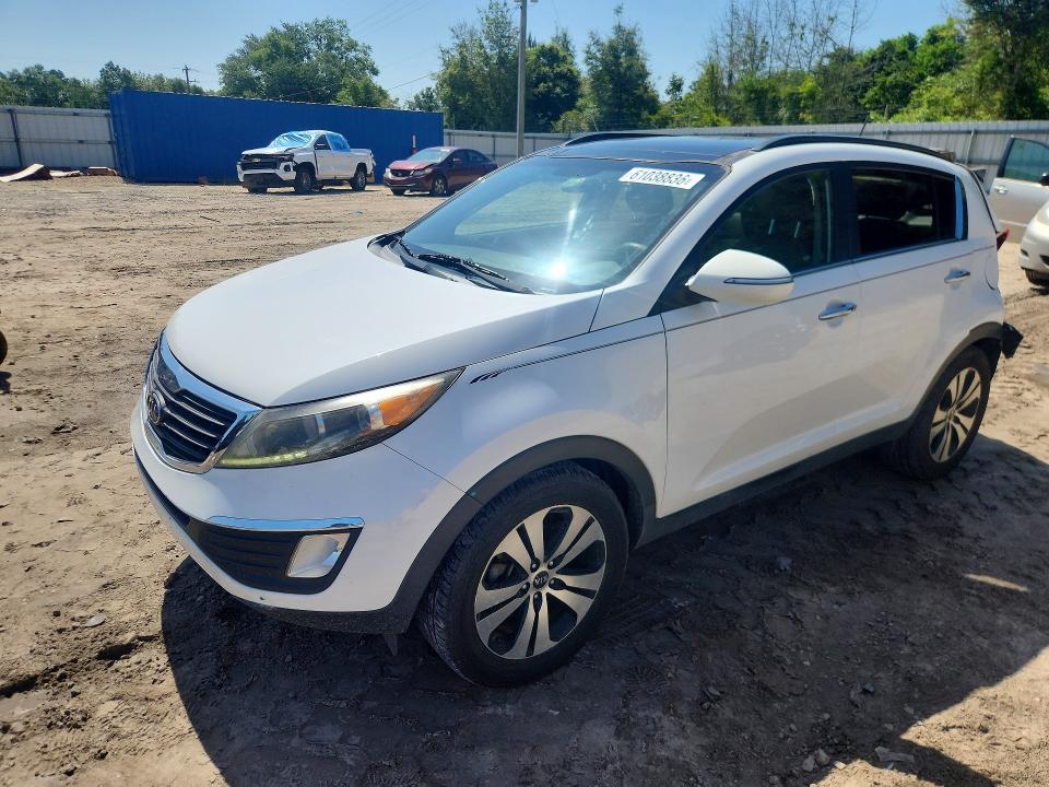 2012 Kia Sportage VIN KNDPC3A22C7173327 COPART salvage auction — REAR END, Fl - Cert Of Title Slvg Rebuildable, sold $950 on 2026-07-31 (photo 1)