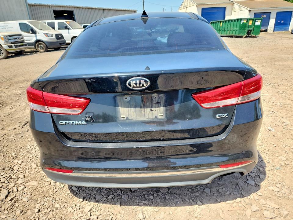 2016 Kia Optima VIN 5XXGU4L34GG045936 COPART salvage auction — FRONT END, Pa - Certificate Of Salvage, sold $275 on 2026-07-29 (photo 6)