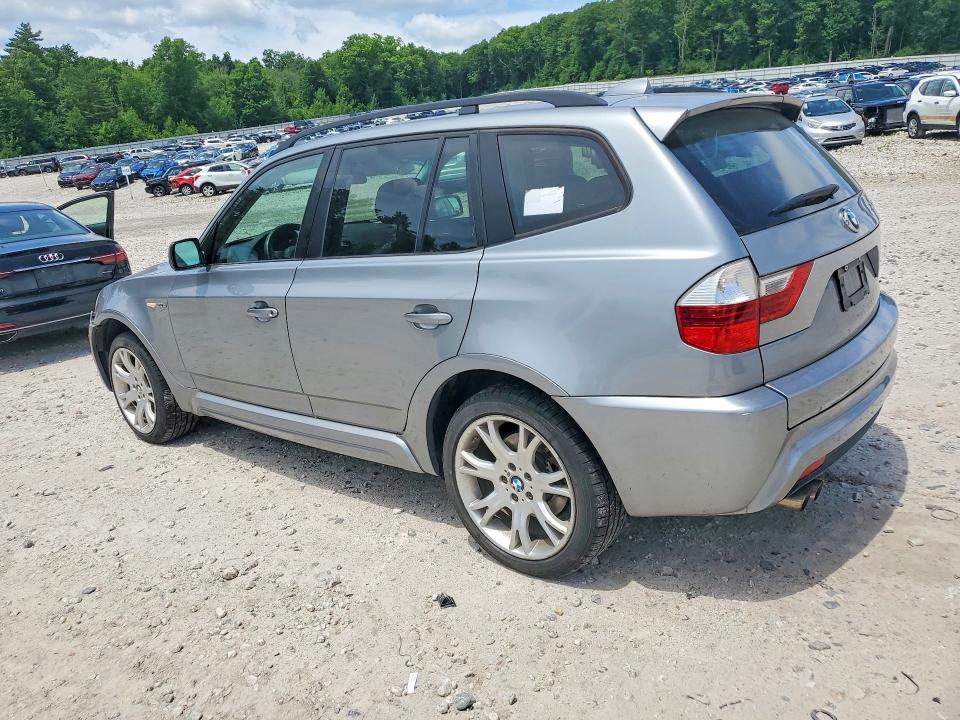 2007 BMW X3 VIN WBXPC93437WF20117 COPART salvage auction — FRONT END, MA - CERT OF TITLE-RECONSTRCTD COLL, sold $375 on 2026-07-22 (photo 2)