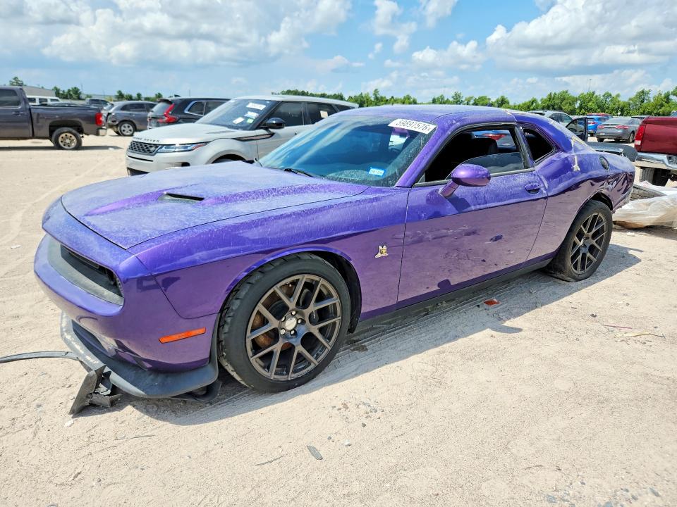 2016 Dodge Challenger VIN 2C3CDZFJ8GH195443 — COPART salvage auction photo