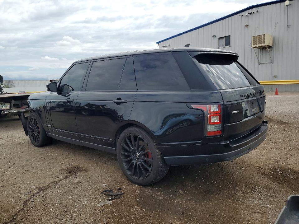 2016 Land rover RANGE ROVER VIN SALGS3EFXGA269689 COPART salvage auction — FRONT END, Az - Cert Of Title - Salvage, sold $4,450 on 2026-07-31 (photo 2)