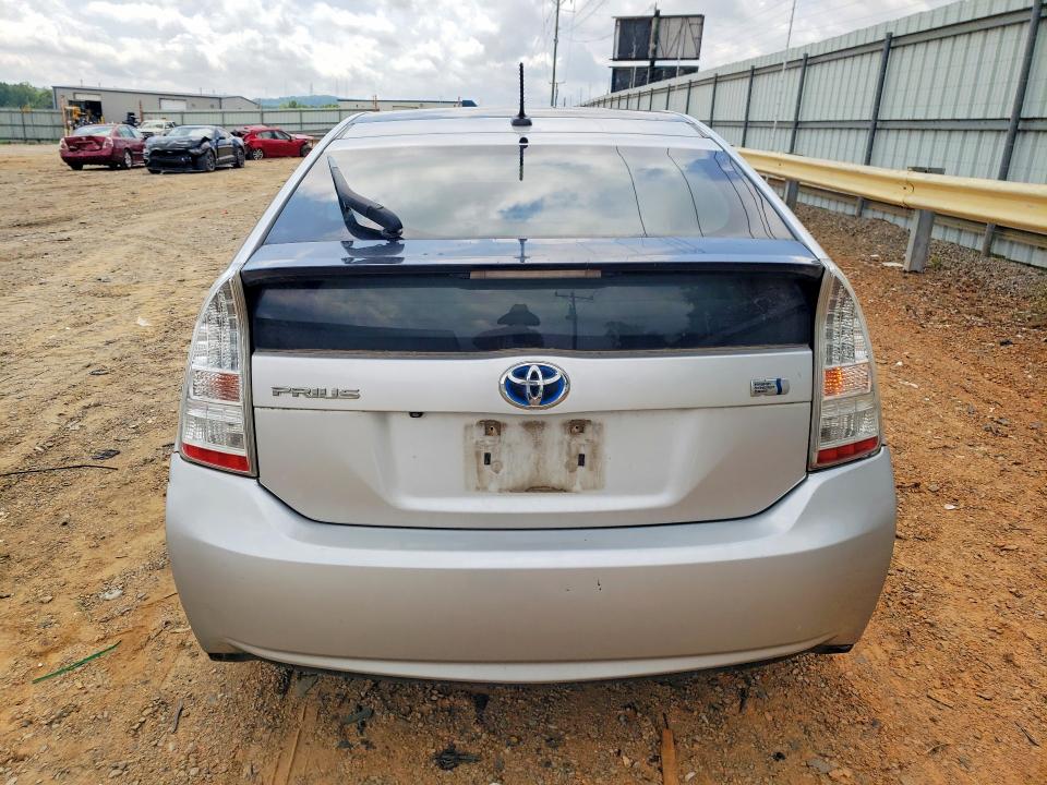 2011 Toyota Prius VIN JTDKN3DU3B0278483 COPART salvage auction — FRONT END, Va - Cert Of Title - Salvage, sold $1,900 on 2026-07-31 (photo 6)