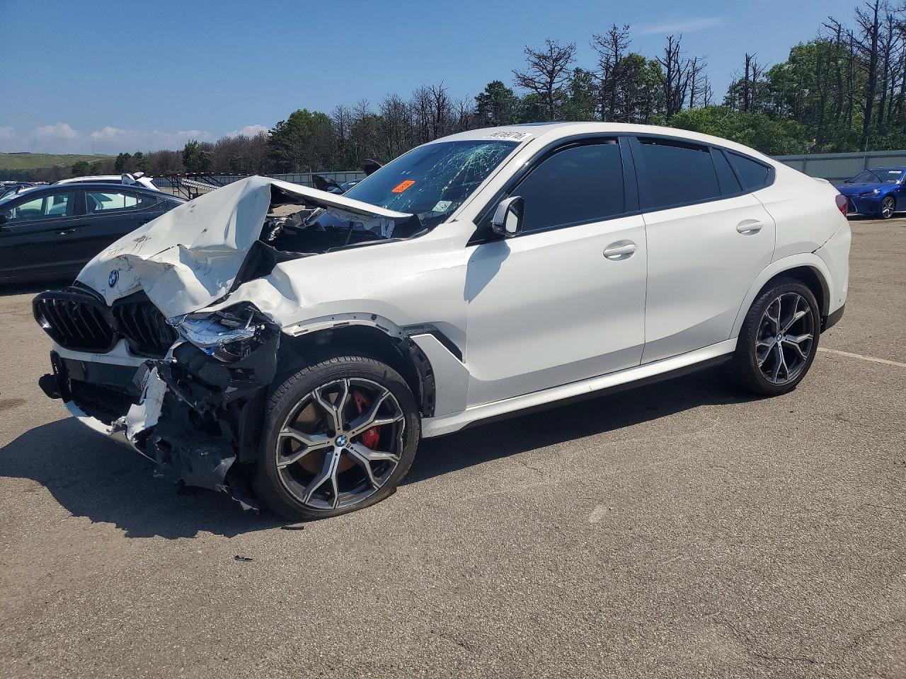 2021 BMW X6 VIN 5UXCY6C02M9G33929 — COPART salvage auction photo
