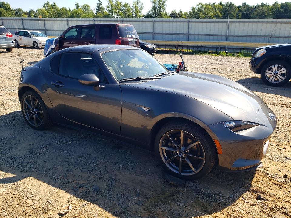 2017 Mazda Mx-5 VIN JM1NDAM77H0107761 COPART salvage auction — HAIL, Va - Cert Of Title - Salvage, sold $7,200 on 2026-08-21 (photo 4)