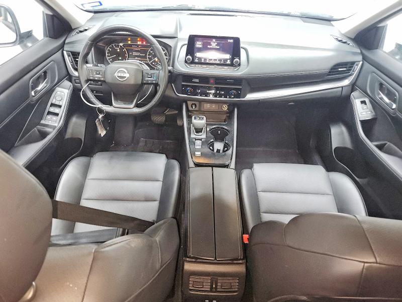 2025 Nissan Rogue VIN JN8BT3BA4SW005956 COPART salvage auction — FRONT END, TX - CERTIFICATE OF TITLE (P), sold $12,900 on 2026-07-15 (photo 8)