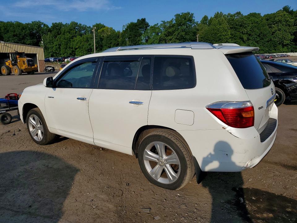 2009 Toyota Highlander VIN JTEES42A292149018 COPART salvage auction — FRONT END, Ny - Certificate Of Title, sold $2,550 on 2026-07-07 (photo 2)