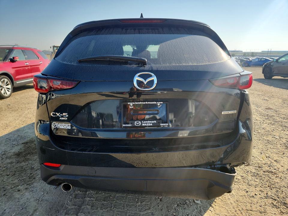 2025 Mazda Cx-5 VIN JM3KFBBL8S0664843 COPART salvage auction — REAR END, Ab - Bos - Salvage, sold $500 on 2026-07-30 (photo 6)