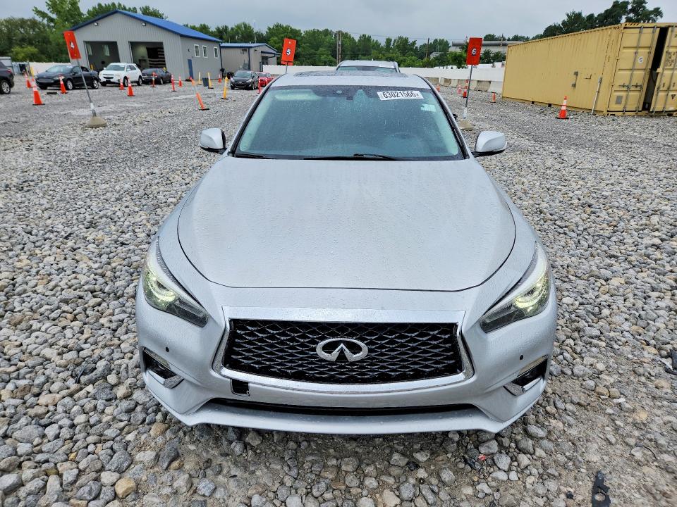 2019 Infiniti Q50 VIN JN1EV7AP5KM519040 COPART salvage auction — DAMAGE HISTORY, OH - CERTIFICATE OF TITLE, sold $2,700 on 2026-07-31 (photo 5)