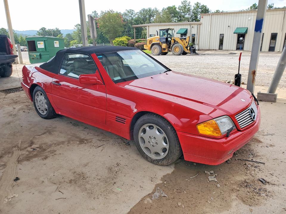 1993 Mercedes-benz 500 VIN WDBFA67E3PF075261 COPART salvage auction — MECHANICAL, Al - Certificate Of Title, sold $5,200 on 2026-07-14 (photo 4)