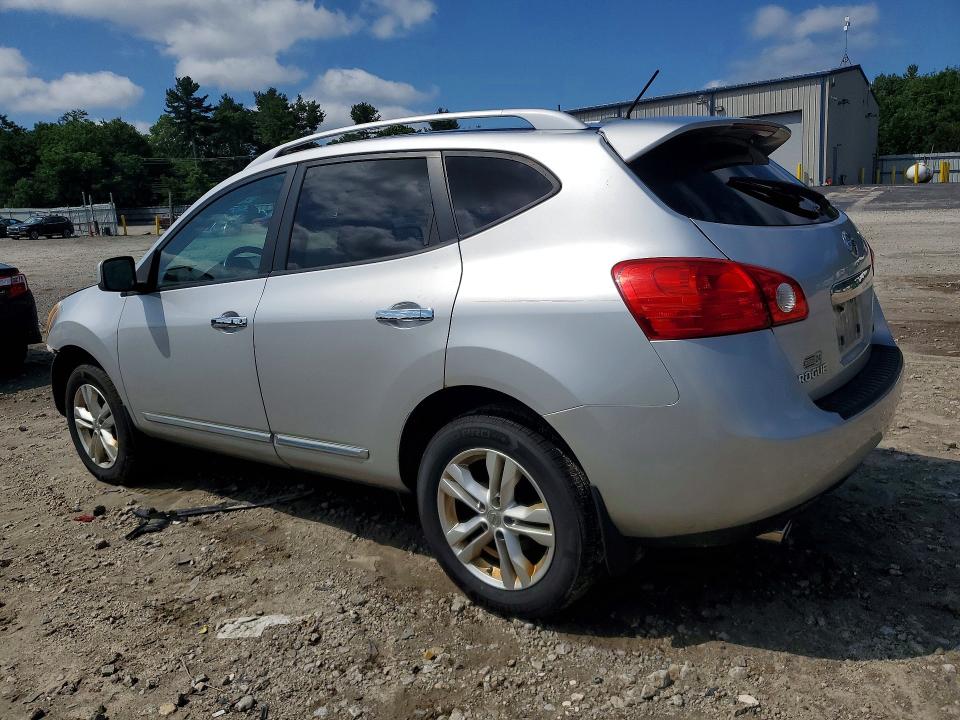 2012 Nissan Rogue VIN JN8AS5MV7CW713615 COPART salvage auction — FRONT END, Ma - Cert Of Title-Reconstrctd Coll, sold $475 on 2026-07-13 (photo 2)