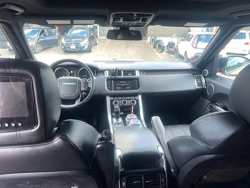 2016 Land rover Range rover sport VIN SALWR2KF3GA121731 COPART salvage auction — MINOR DENT/SCRATCHES, ON - PERMIT NO BRAND - UNFIT (P), sold $12,700 on 2026-08-18 (photo 9)