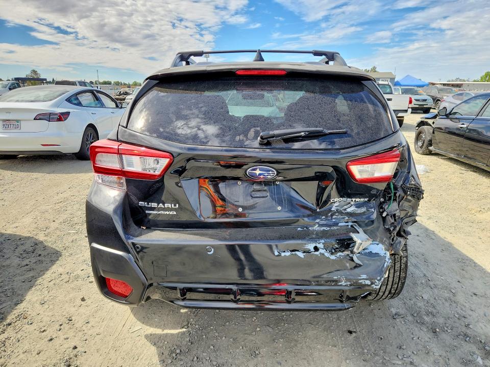 2018 Subaru Xv VIN JF2GTAMC1JH302143 COPART salvage auction — REAR END, Ca - Salvage Certificate, sold $15 on 2026-07-28 (photo 6)