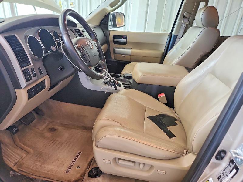 2008 Toyota Sequoia VIN 5TDBY67A28S001291 COPART salvage auction — NORMAL WEAR, WV - CERTIFICATE OF TITLE, sold $2,150 on 2026-07-09 (photo 7)