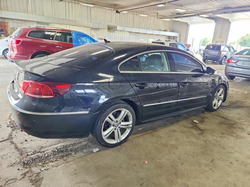 2014 Volkswagen VIN WVWAN7AN3EE528019 COPART salvage auction — FRONT END, WI - JUNKED VEHICLE BILL OF SALE, sold $425 on 2026-08-03 (photo 3)