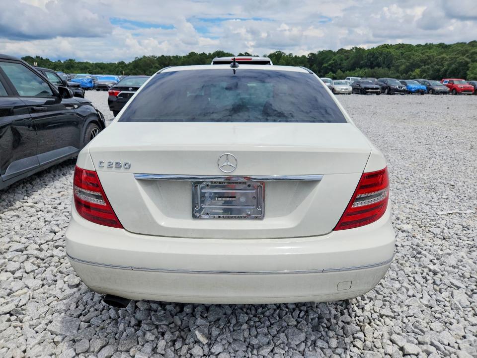 2012 Mercedes-benz C-klasse VIN WDDGF4HB5CR237910 COPART salvage auction — SIDE, Ga - Cert Of Title-Salvage, sold $1,200 on 2026-08-06 (photo 6)