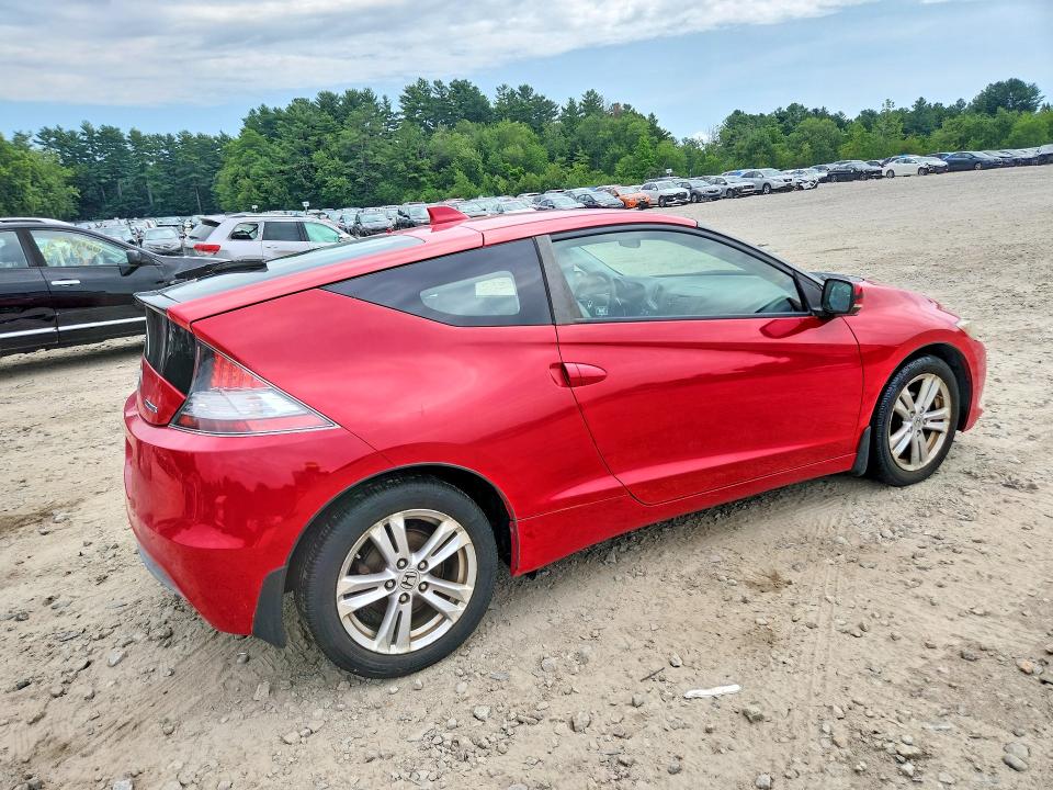 2011 Honda Cr-z VIN JHMZF1C64BS008913 COPART salvage auction — MINOR DENT/SCRATCHES, MA - CERTIFICATE OF TITLE, sold $700 on 2026-07-20 (photo 3)