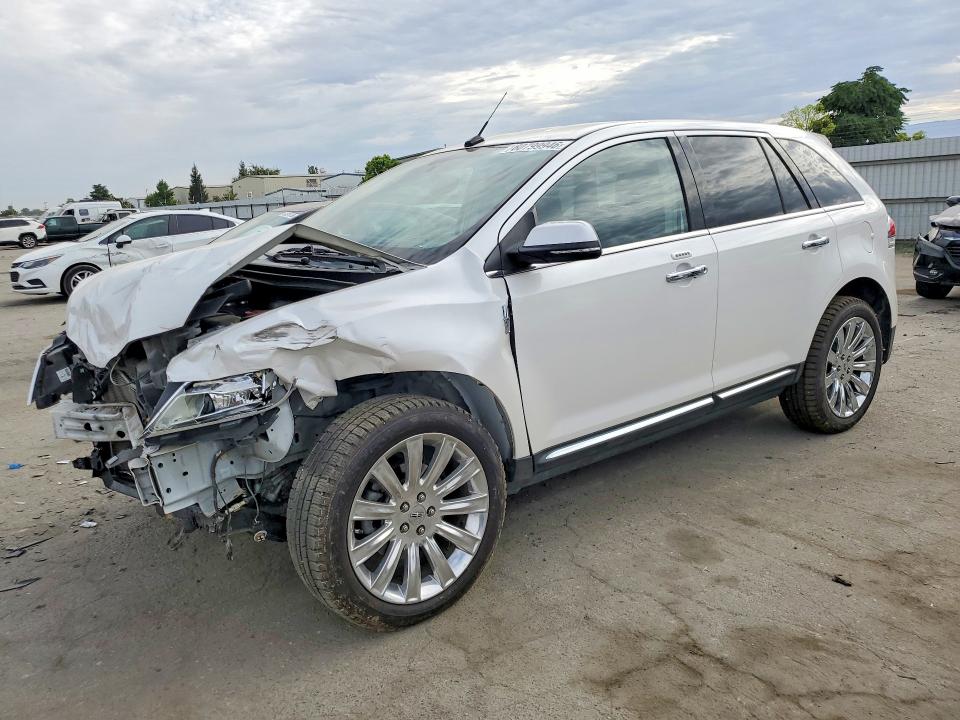 2013 Lincoln Mkx VIN 2LMDJ6JK7DBL38565 COPART salvage auction — FRONT END, CA - SALVAGE CERTIFICATE, sold $750 on 2026-07-24 (photo 1)