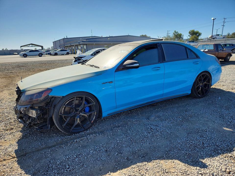 2015 Mercedes-benz S-klasse VIN WDDUG7JB0FA119214 COPART salvage auction — FRONT END, Ca - Salvage Certificate (P), sold $11,800 on 2026-07-14 (photo 1)