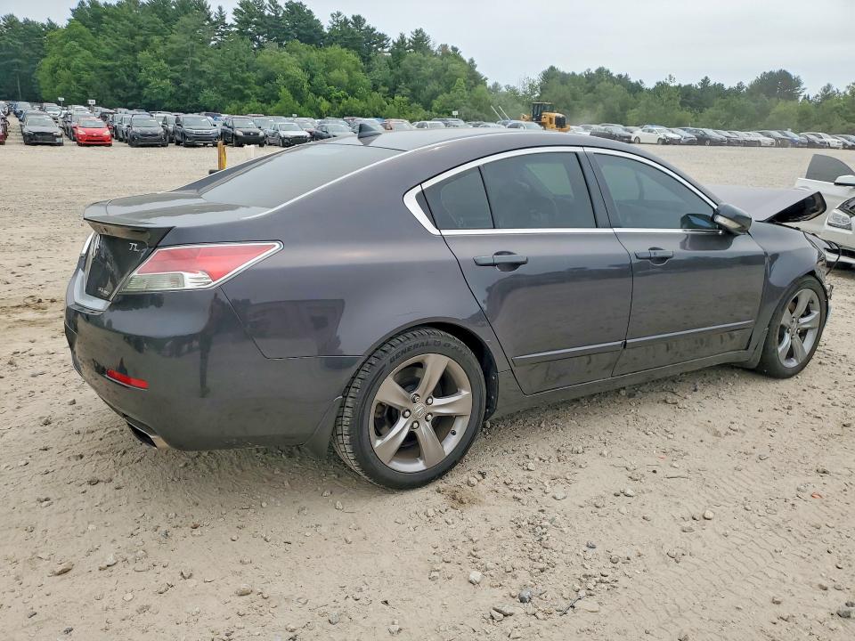 2012 Acura Tl VIN 19UUA9F57CA000955 COPART salvage auction — FRONT END, MA - CERT OF TITLE-RECONSTRCTD COLL, sold $325 on 2026-07-23 (photo 3)
