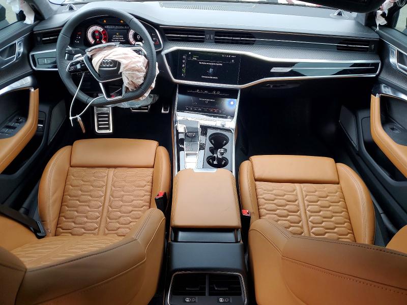 2025 Audi S6 VIN WUA1DBF26SN907521 COPART salvage auction — FRONT END, Ny - Mv-907A Salvage Certificate, sold $51,500 on 2026-08-03 (photo 8)