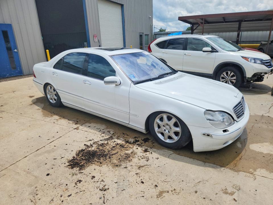 2001 Mercedes-benz S class VIN WDBNG75J21A151105 COPART salvage auction — MINOR DENT/SCRATCHES, Ms - Certificate Of Title, sold $350 on 2026-07-31 (photo 4)