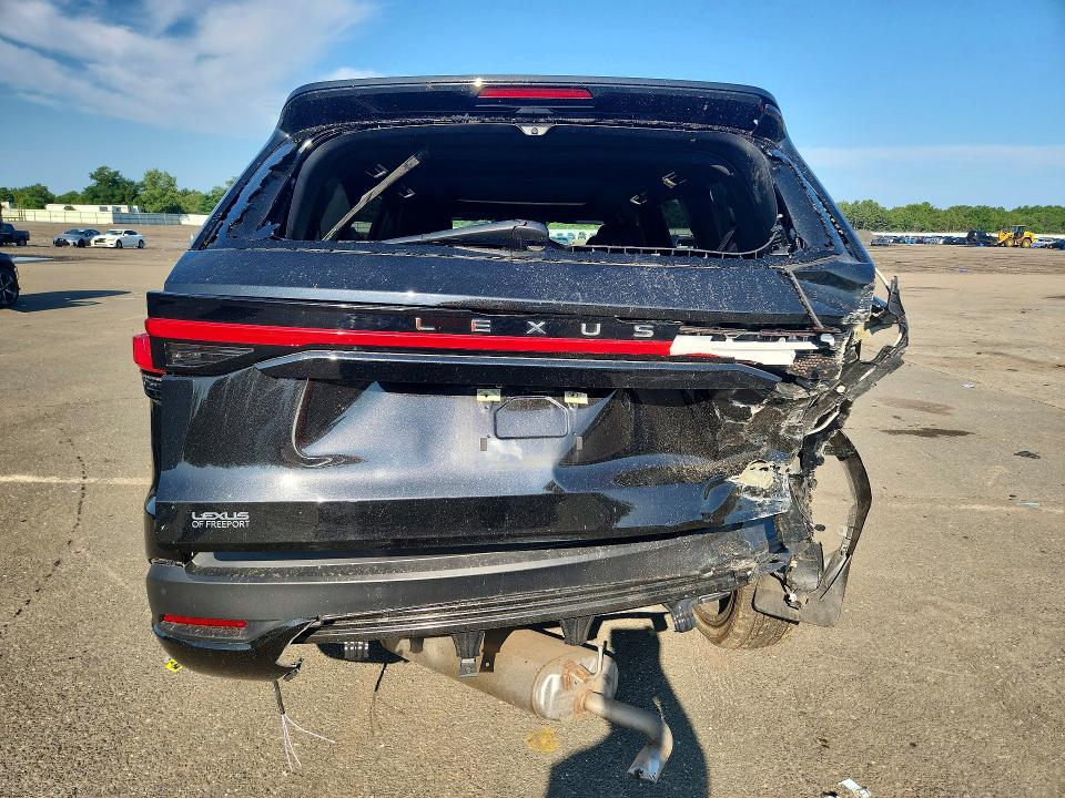 2025 Lexus Tx VIN 5TDAAAB61SS040838 COPART salvage auction — FRONT END, Ny - Mv-907A Salvage Certificate, sold $10,500 on 2026-09-04 (photo 6)