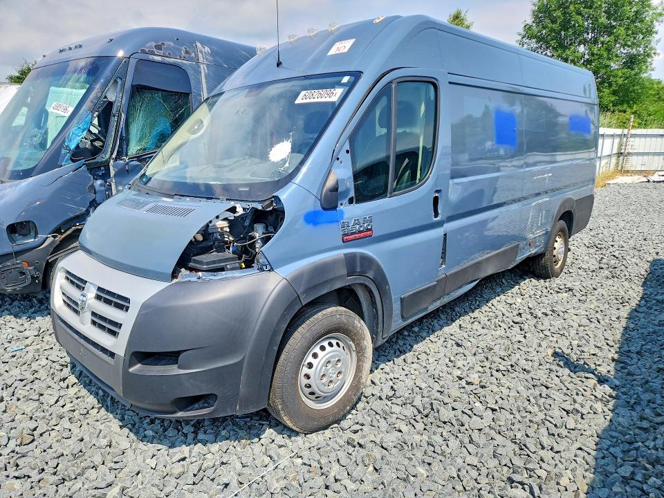 2020 Ram Promaster VIN 3C6URVJG9LE143922 COPART salvage auction — ALL OVER, OH - CERTIFICATE OF TITLE, sold $3,650 on 2026-07-27 (photo 1)