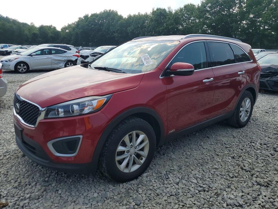 2018 Kia Sorento VIN 5XYPGDA39JG349776 COPART salvage auction — MECHANICAL, MA - CERTIFICATE OF TITLE, sold $150 on 2026-07-23 (photo 1)