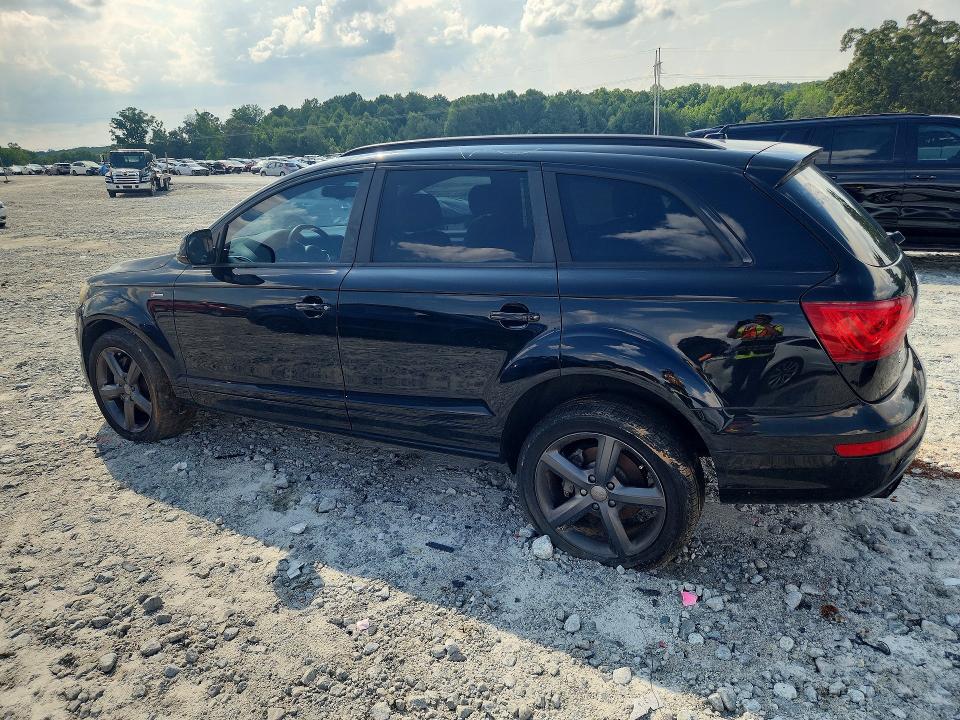 2015 Audi Q7 VIN WA1DGAFE7FD003382 COPART salvage auction — WATER/FLOOD, Sc - Certificate Of Title, sold $500 on 2026-07-20 (photo 2)