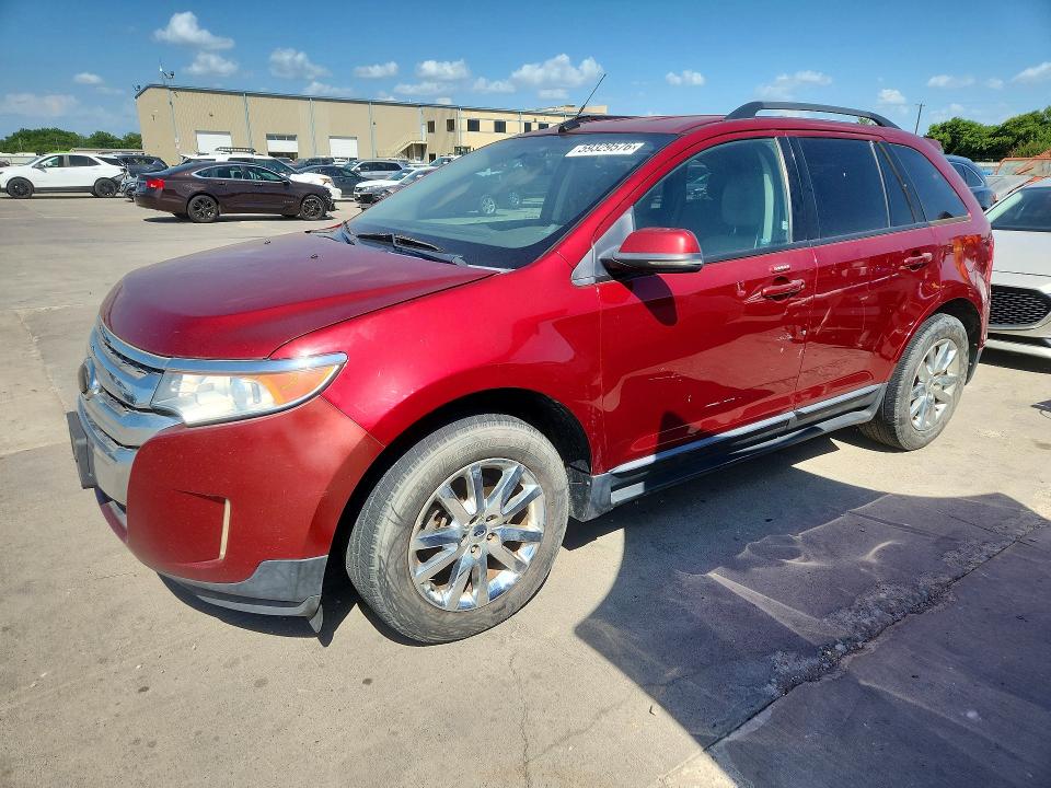 2013 Ford Edge VIN 2FMDK3J94DBB37016 COPART salvage auction — MINOR DENT/SCRATCHES, TX - CERT OF TITLE-REBUILT SALVAGE, sold $900 on 2026-07-09 (photo 1)