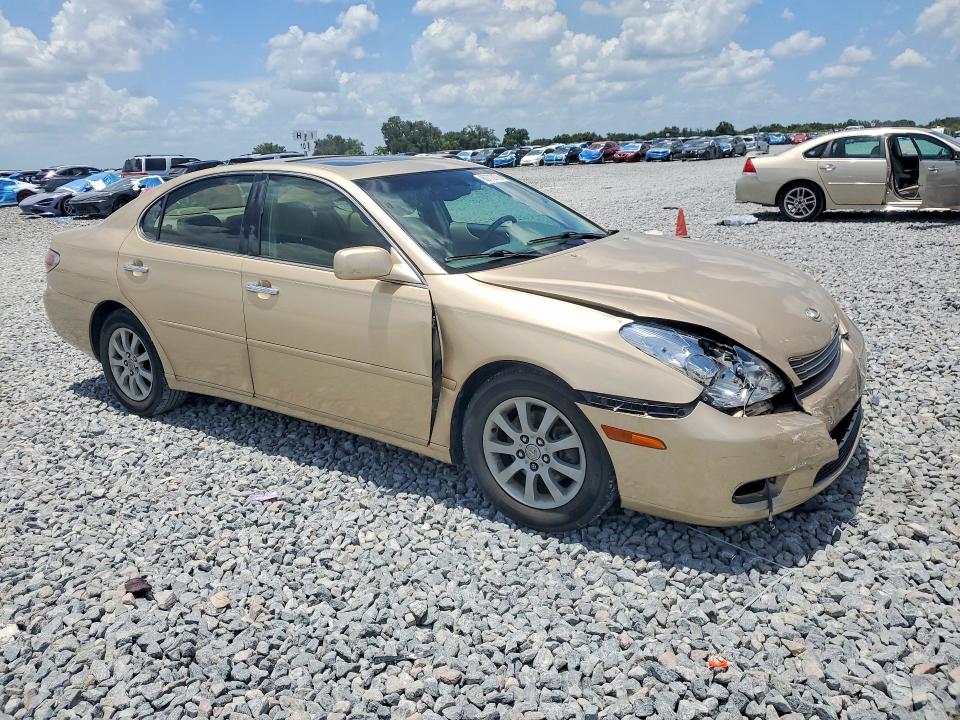 2004 Lexus Es 330 VIN JTHBA30G740014809 COPART salvage auction — FRONT END, FL - CERT OF TITLE SLVG REBUILDABLE, sold $625 on 2026-07-17 (photo 4)