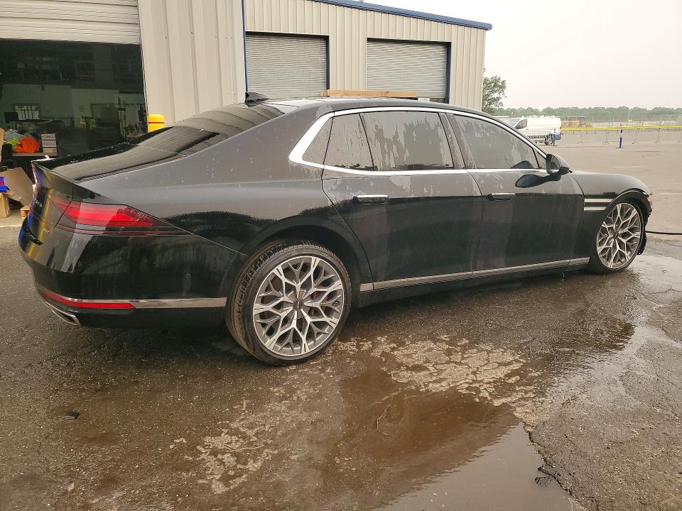 2024 Genesis G90 VIN KMTFC4SDXRU037833 COPART salvage auction — FRONT END, NY - AFFIRMATION OF REPOSSESSION, sold $24,750 on 2026-08-11 (photo 3)