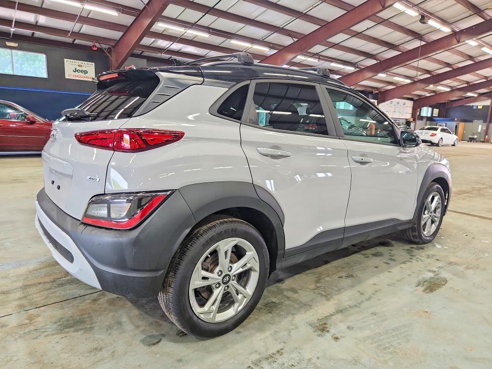 2022 Hyundai Kona VIN KM8K6CAB2NU762377 COPART salvage auction — MINOR DENT/SCRATCHES, Ri - Certificate Of Title, sold $10,000 on 2026-07-27 (photo 3)