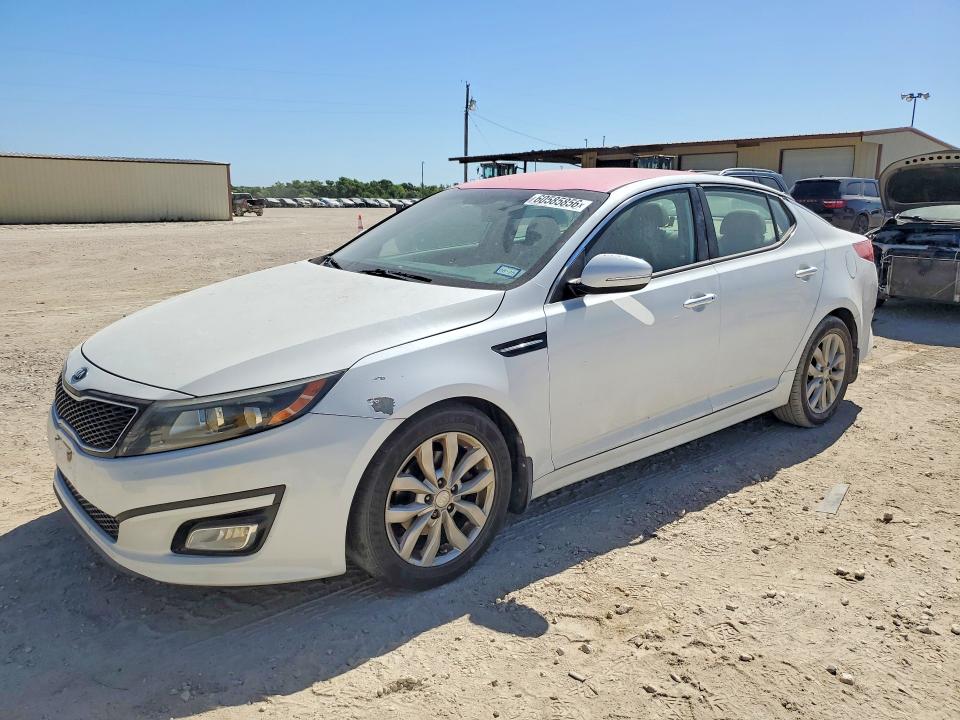 2015 Kia Optima VIN 5XXGN4A71FG409456 COPART salvage auction — MECHANICAL, Tx - Certificate Of Title, sold $625 on 2026-07-15 (photo 1)