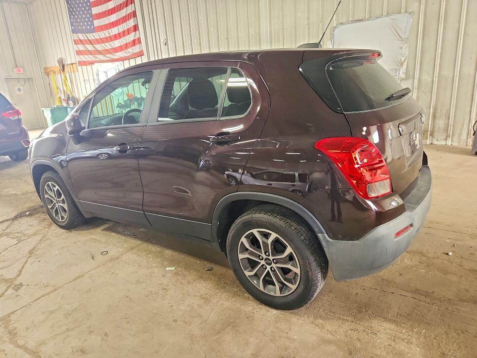 2021 Chevrolet Trax VIN KL7CJKSB8MB308206 COPART salvage auction — NORMAL WEAR, WI - CERT OF TITLE-SALVAGE VEHICLE, sold $1,750 on 2026-07-27 (photo 2)