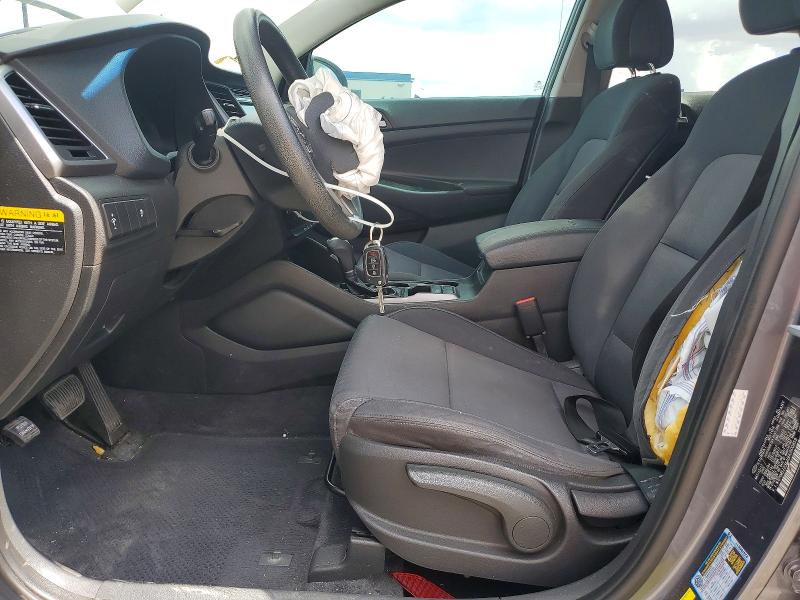 2017 Hyundai Tucson VIN KM8J23A48HU500859 COPART salvage auction — FRONT END, TX - SALVAGE VEHICLE TITLE (P), sold $1,850 on 2026-07-31 (photo 7)