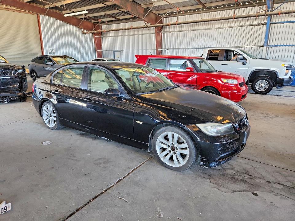 2006 BMW 3 series VIN WBAVB13506KR56053 COPART salvage auction — FRONT END, Ca - Dis/Dlr/Exp Only Clean Title, sold $675 on 2026-07-30 (photo 4)