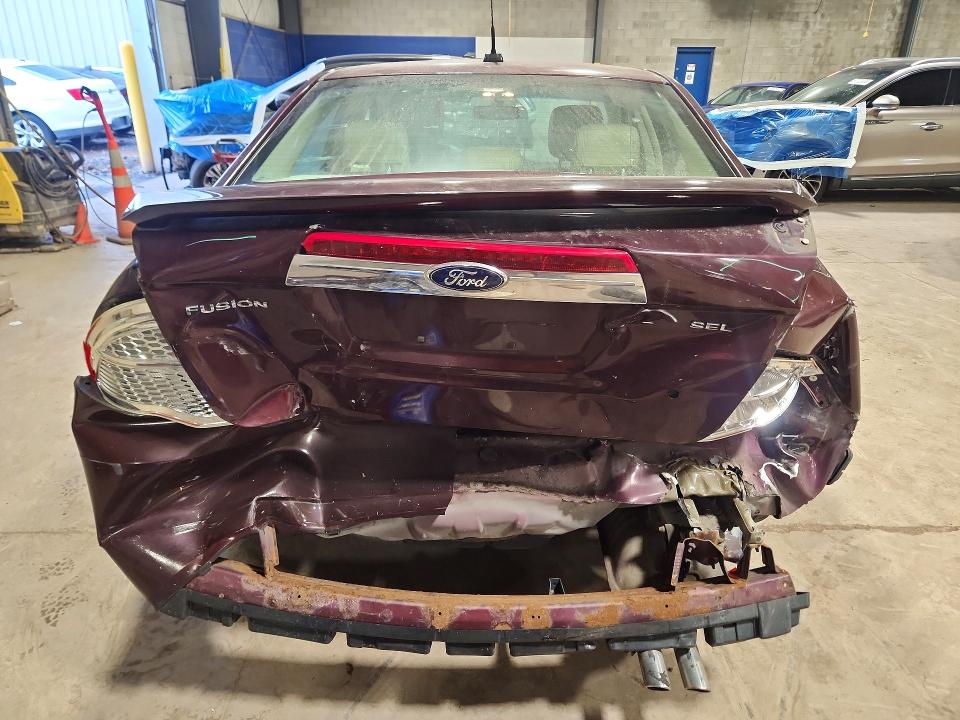 2012 Ford Fusion VIN 3FAHP0JA0CR358957 COPART salvage auction — REAR END, Pa - Cert Of Salv-R=Reconstructed, sold $15 on 2026-07-20 (photo 6)