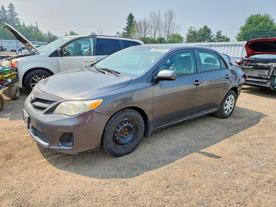 2011 Toyota Corolla VIN 2T1BU4EE3BC607141 COPART salvage auction — REAR END, On - Permit Salvage, sold $1,100 on 2026-07-30 (photo 1)