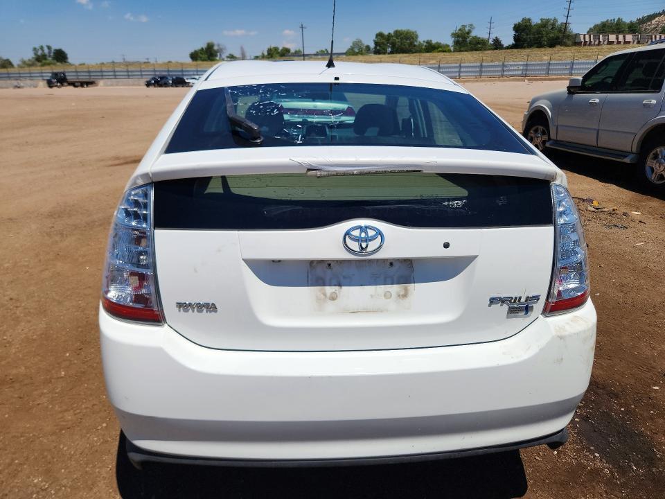 2006 Toyota Prius VIN JTDKB20U767528779 COPART salvage auction — FRONT END, Co - Salvage Title, sold $350 on 2026-07-27 (photo 6)