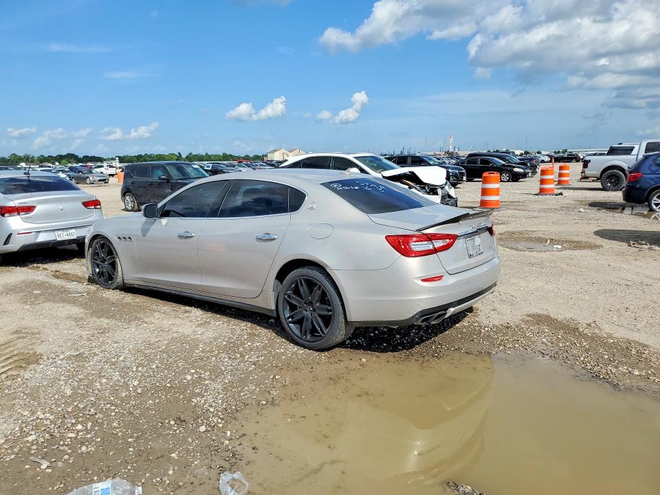 2014 Maserati Quattroporte VIN ZAM56PPA9E1072890 COPART salvage auction — MINOR DENT/SCRATCHES, Tx - Certificate Of Title (P), sold $3,650 on 2026-07-16 (photo 2)
