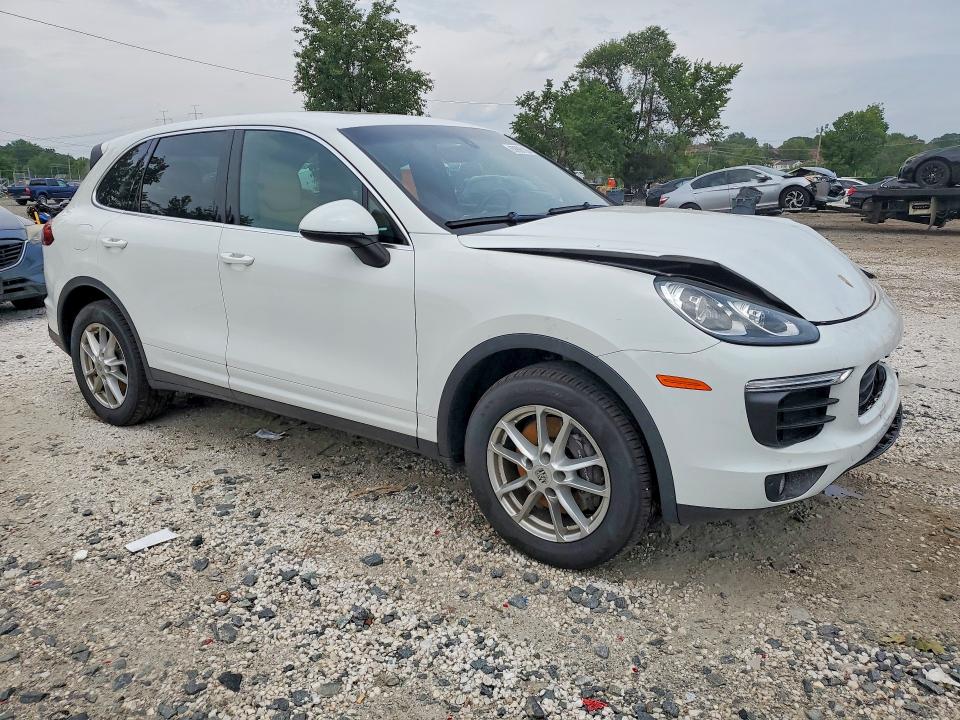 2016 Porsche Cayenne VIN WP1AA2A27GLA05264 COPART salvage auction — FRONT END, Pa - Certificate Of Salvage, sold $3,550 on 2026-08-11 (photo 4)