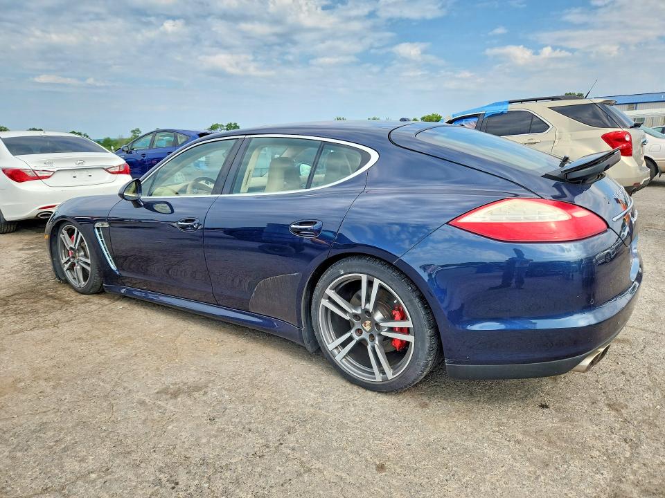2010 Porsche Panamera VIN WP0AC2A7XAL090907 COPART salvage auction — MINOR DENT/SCRATCHES, Pa - Cert Of Title-W&R=Flood&Recnst, sold $7,200 on 2026-07-17 (photo 2)