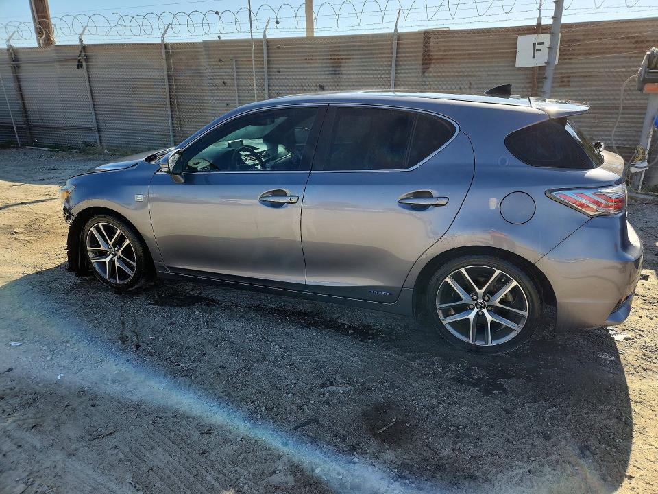 2015 Lexus Ct VIN JTHKD5BH0F2226113 COPART salvage auction — FRONT END, Salvage Title, sold $3,050 on 2026-07-23 (photo 2)