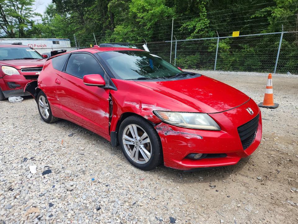 2011 Honda Cr-z VIN JHMZF1D6XBS007604 COPART salvage auction — REAR END, OH - CERT OF TITLE-SALVAGE, sold $90 on 2026-07-22 (photo 4)