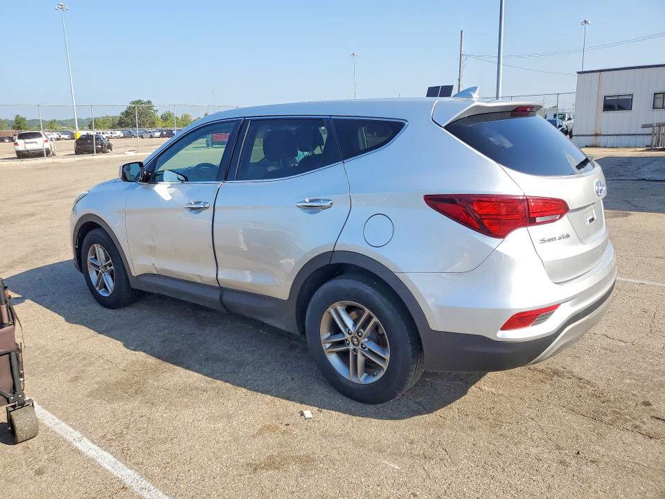 2017 Hyundai Santa fe VIN 5XYZT3LB0HG498896 COPART salvage auction — FRONT END, In - Certificate Of Title, sold $3,950 on 2026-07-31 (photo 2)