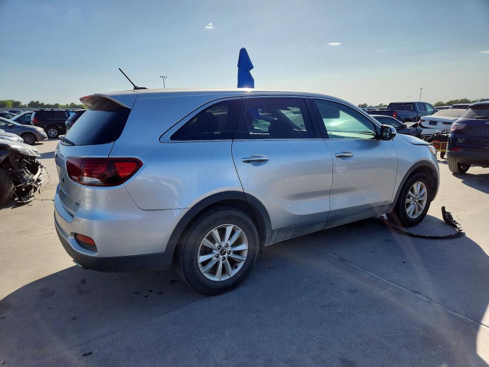 2020 Kia Sorento VIN 5XYPGDA5XLG614693 COPART salvage auction — MECHANICAL, Tx - Certificate Of Title, sold $1,200 on 2026-07-16 (photo 3)