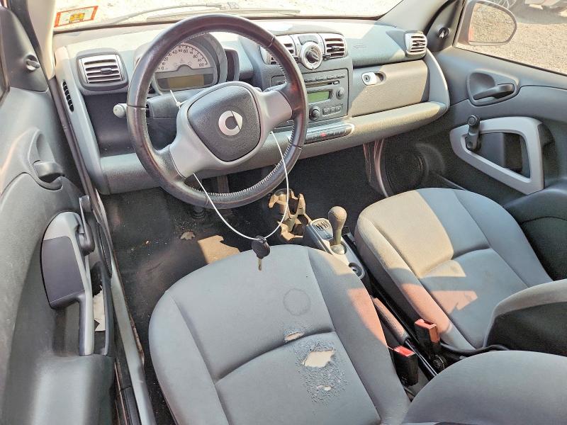 2008 Smart Fortwo VIN WMEEJ31X58K186684 COPART salvage auction — REAR END, NJ - CERT OF TITLE-SALVAGE (P), sold $700 on 2026-08-07 (photo 8)