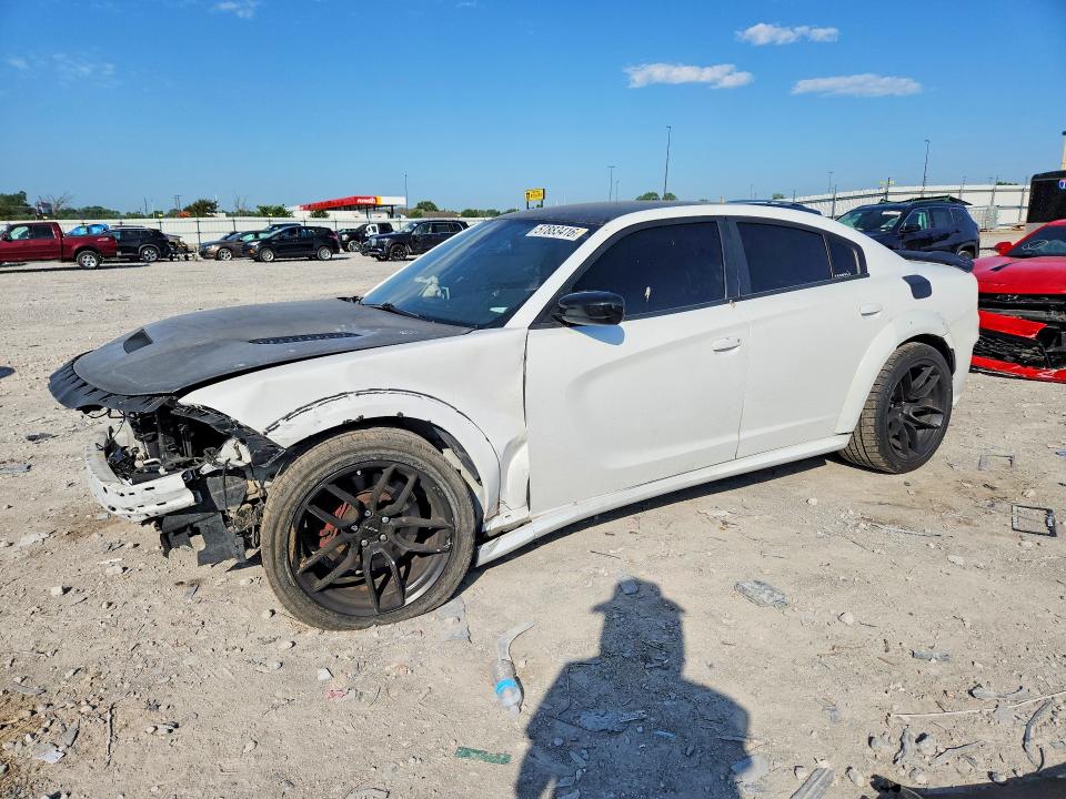 2018 Dodge Charger VIN 2C3CDXKT8JH304048 COPART salvage auction — FRONT END, Il - Salvage Certificate, sold $2,500 on 2026-08-03 (photo 1)